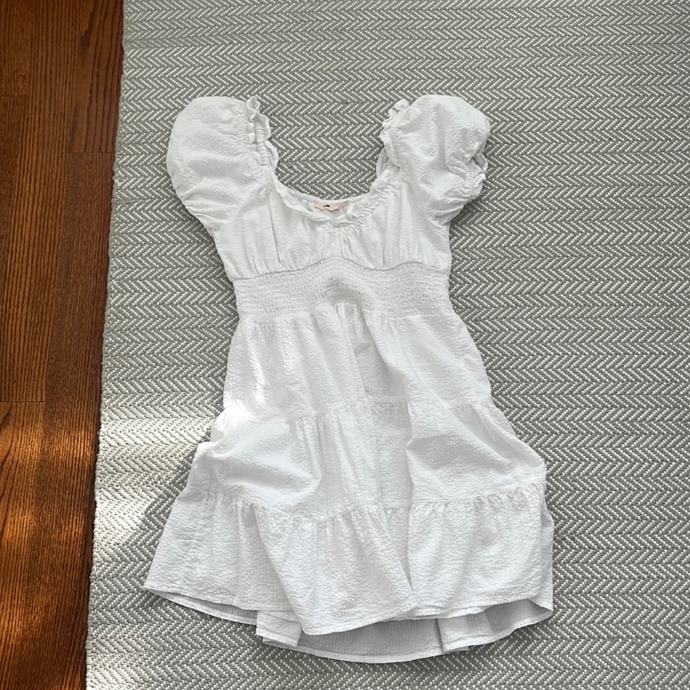 White summer dress